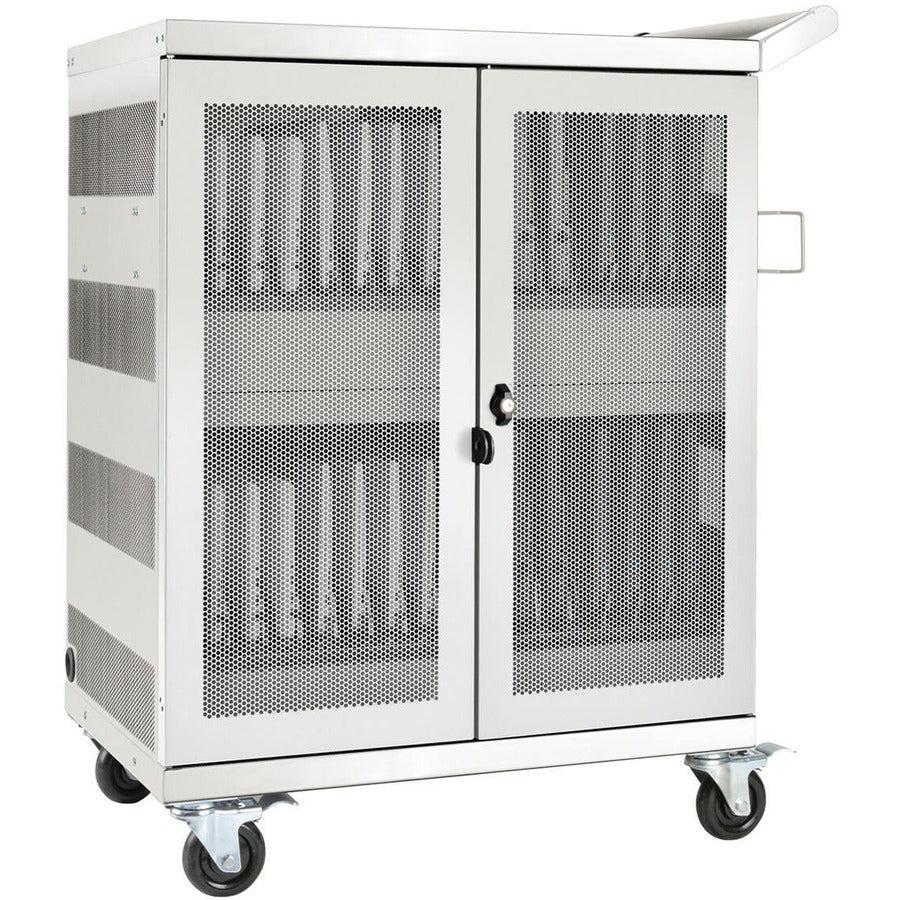 Tripp Lite Csc32Acw Portable Device Management Cart/Cabinet White