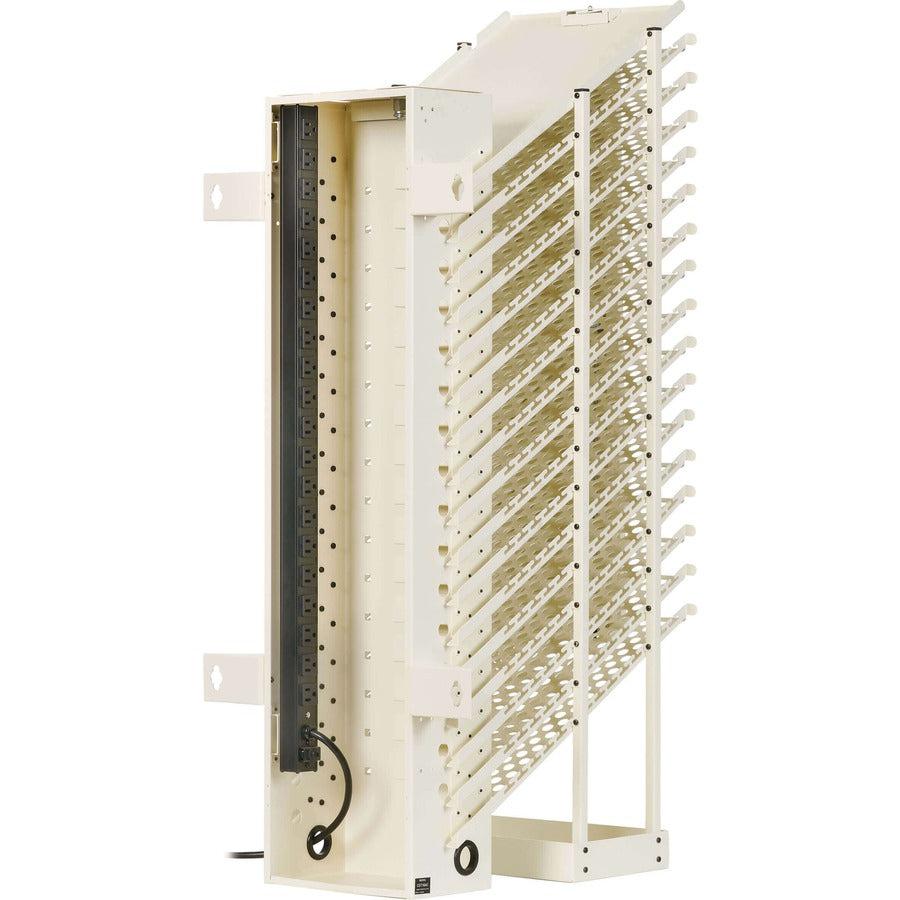 Tripp Lite Cst16Ac Portable Device Management Cart/Cabinet Freestanding White