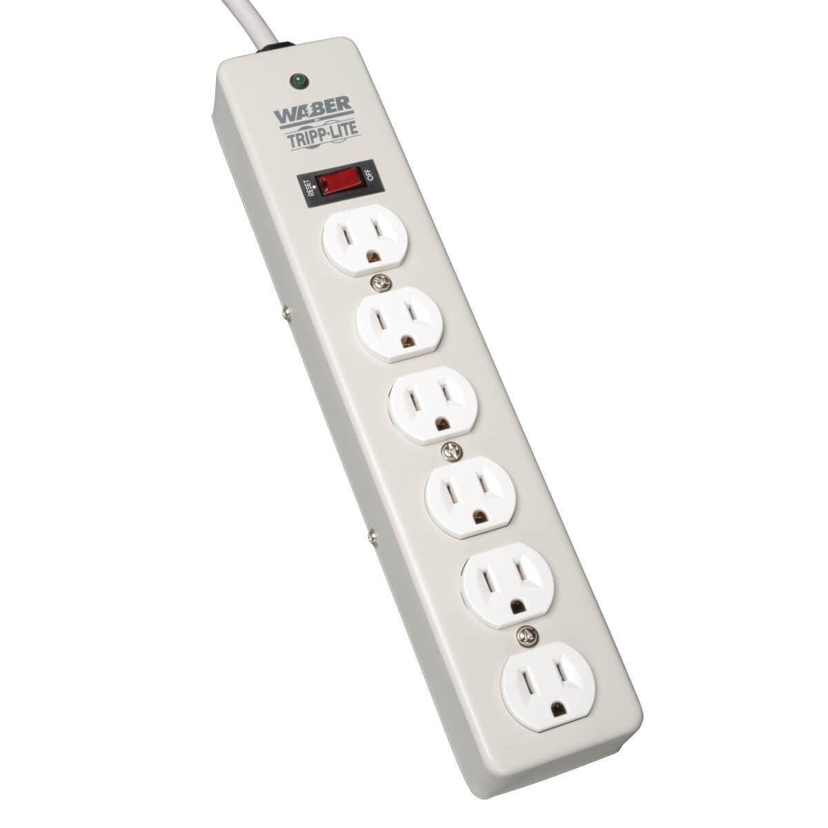 Tripp Lite Dg115-Si Surge Protector Grey 6 Ac Outlet(S) 120 V 1.8 M