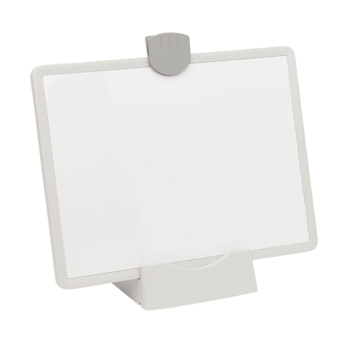 Tripp Lite Dmwp811Vesamw Magnetic Dry-Erase Whiteboard With Stand - Vesa Mount, 3 Markers (Red/Blue/Black), White Frame