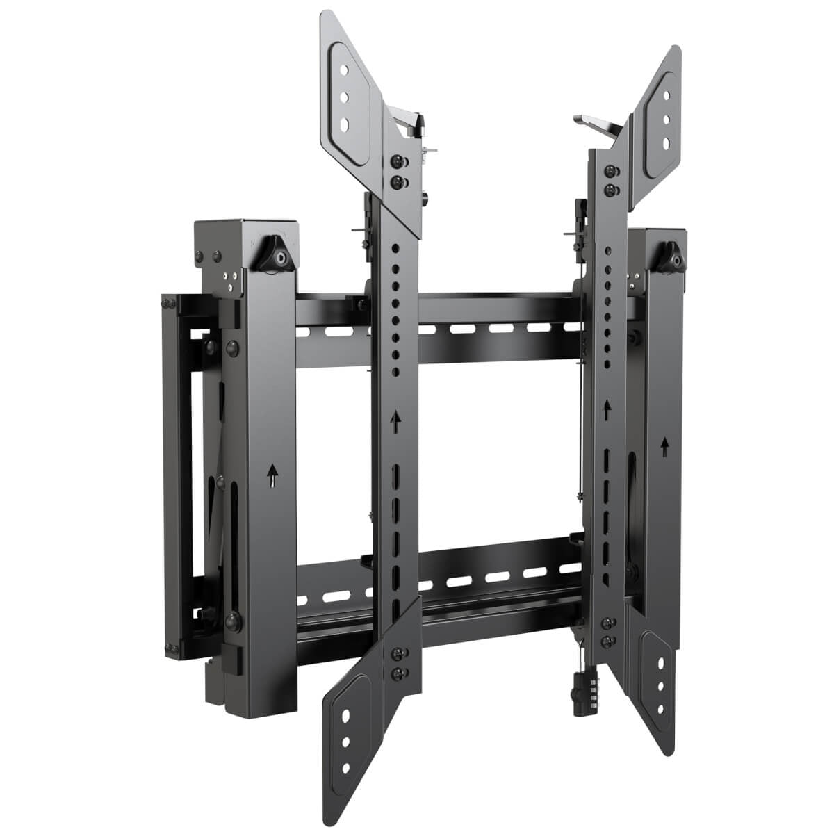 Tripp Lite Dwmscp4570Vw Pop-Out Security Tv Wall Mount With Combination Lock For 45” To 70” Televisions And Monitors, Portrait
