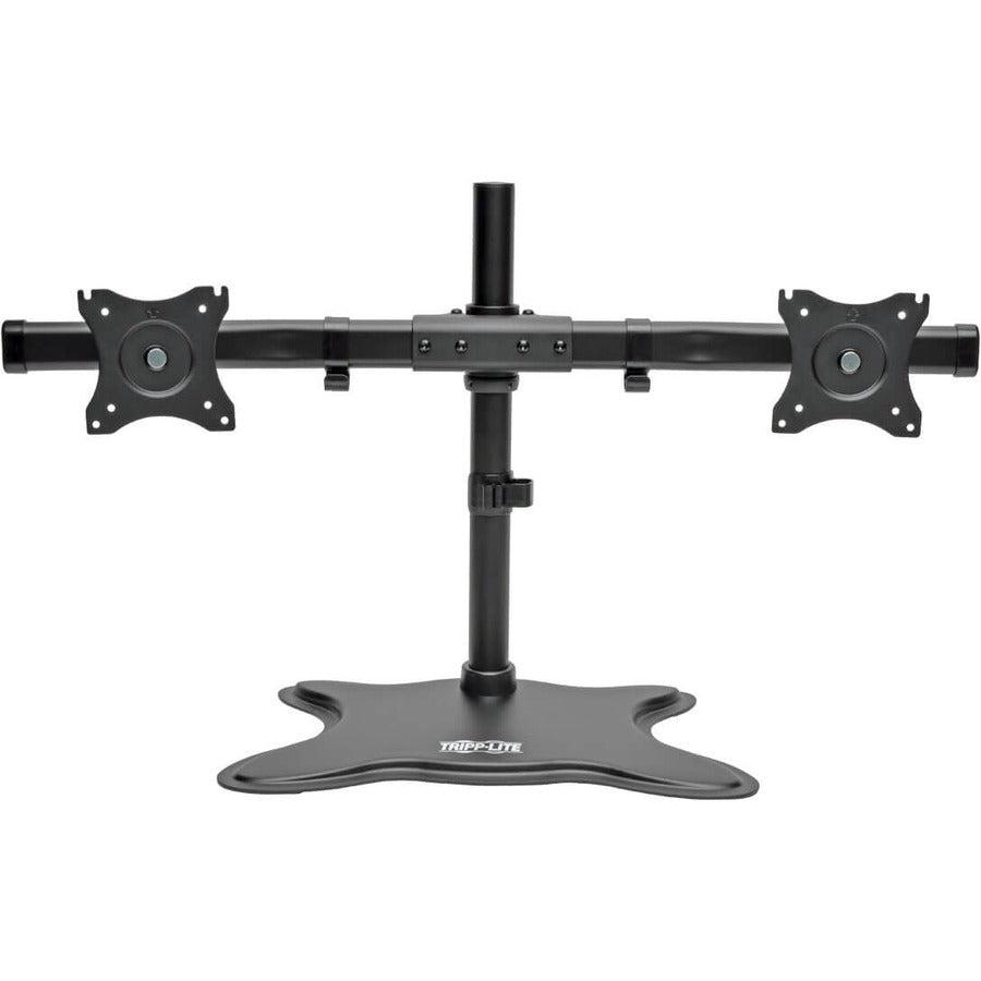 Tripp Lite Ddr1327Sdd Dual-Monitor Desktop Mount Stand For 13" To 27" Flat-Screen Displays