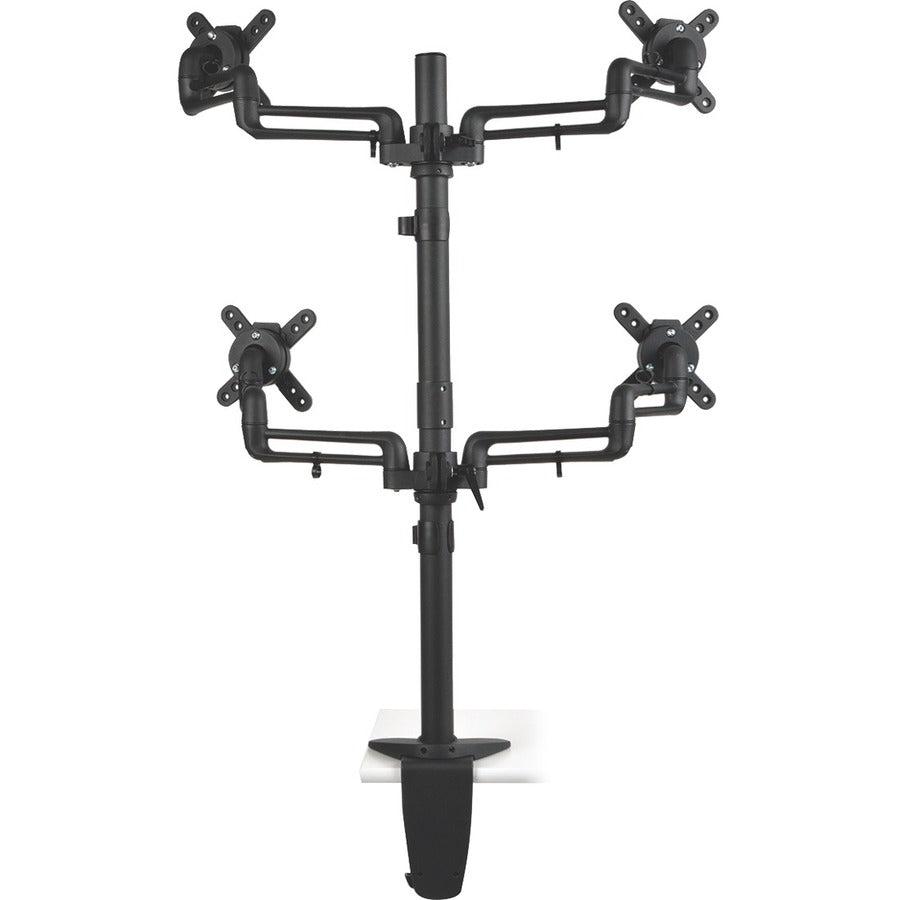 Tripp Lite Ddr1327Sqfc Quad Full Motion Flex Arm Desk Clamp For 13" To 27" Monitors
