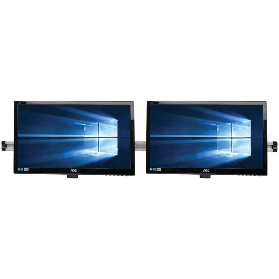 Tripp Lite Dmr1024X2 Dual Flat-Panel Rail Wall Mount For 10” To 24” Tvs And Monitors