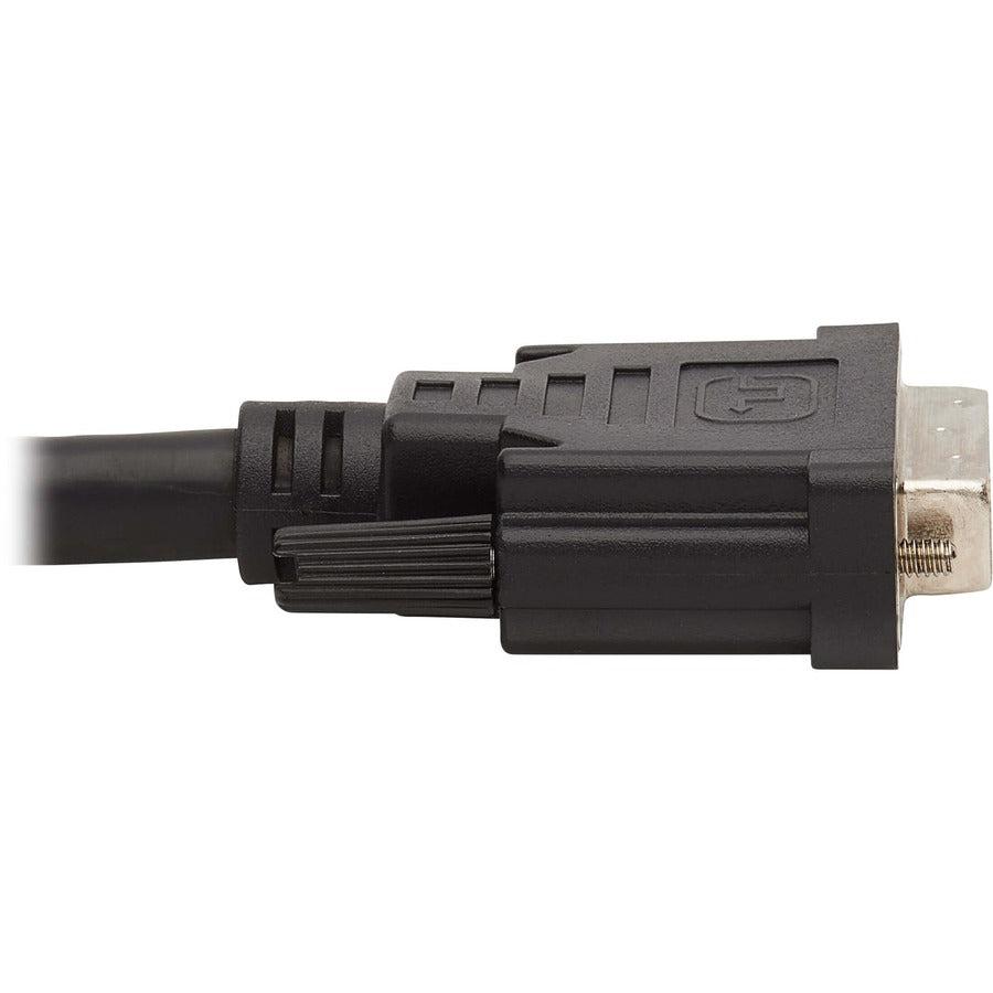 Tripp Lite Dual Dvi Kvm Cable Kit - Dvi, Usb, 3.5 Mm Audio (3Xm/3Xm) + Dvi (M/M), 6 Ft. (1.83 M)