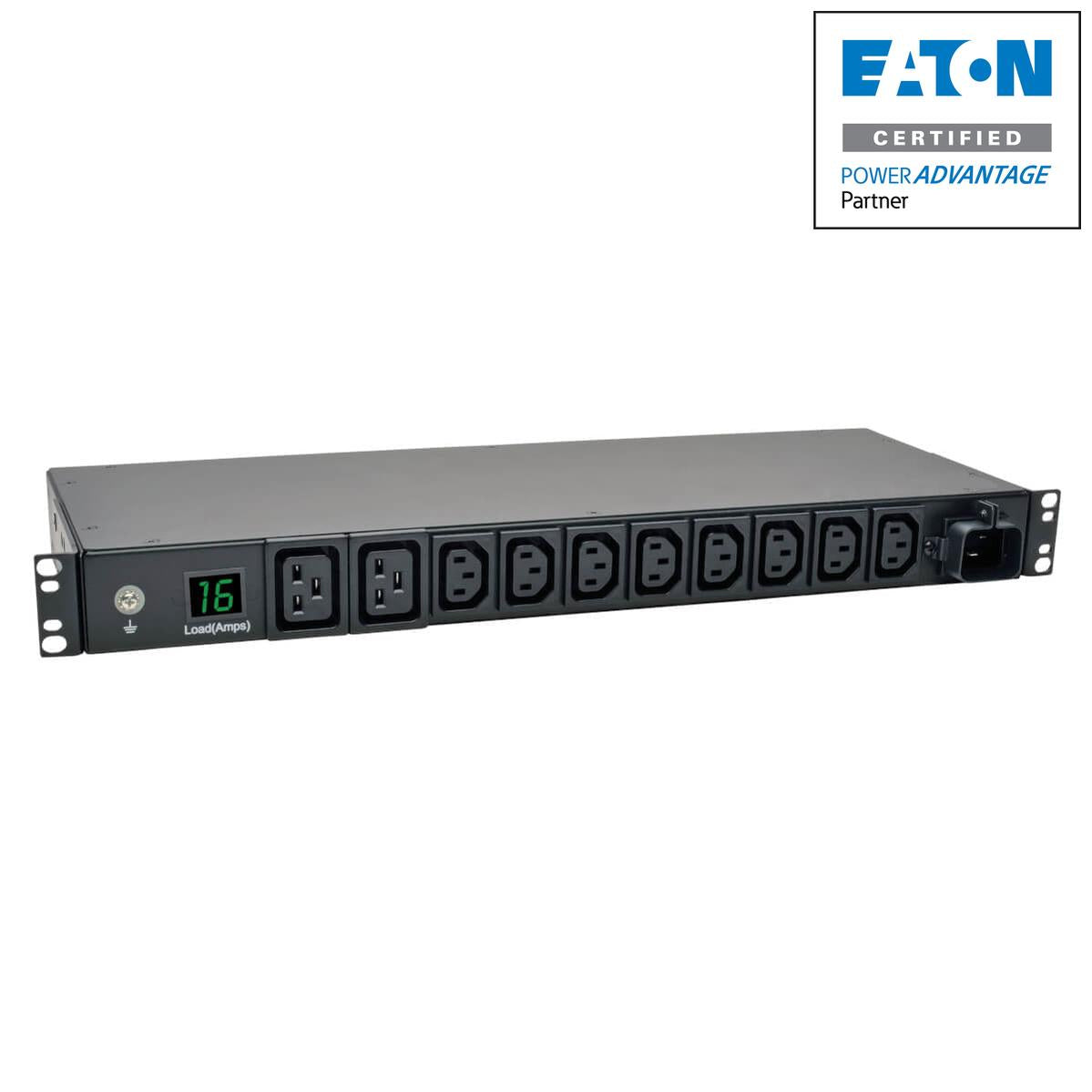 Tripp Lite Eaton PDUMH16HV 3.7kW Metered PDU - Single-Phase 1U Rack Mount 208/230V | TeCiSoft