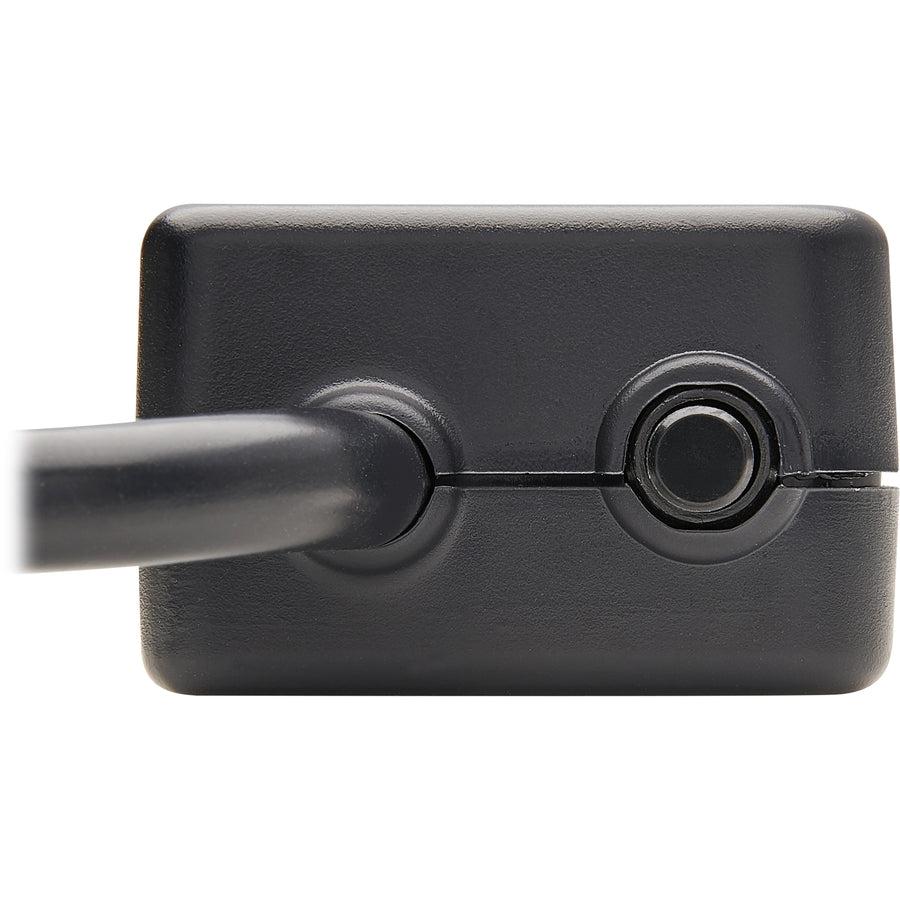 Tripp Lite Eco-Surge 7-Outlet Surge Protector, 6 Ft. Cord, 1080 Joules, 6 Individually Controlled Outlets, Black Housing