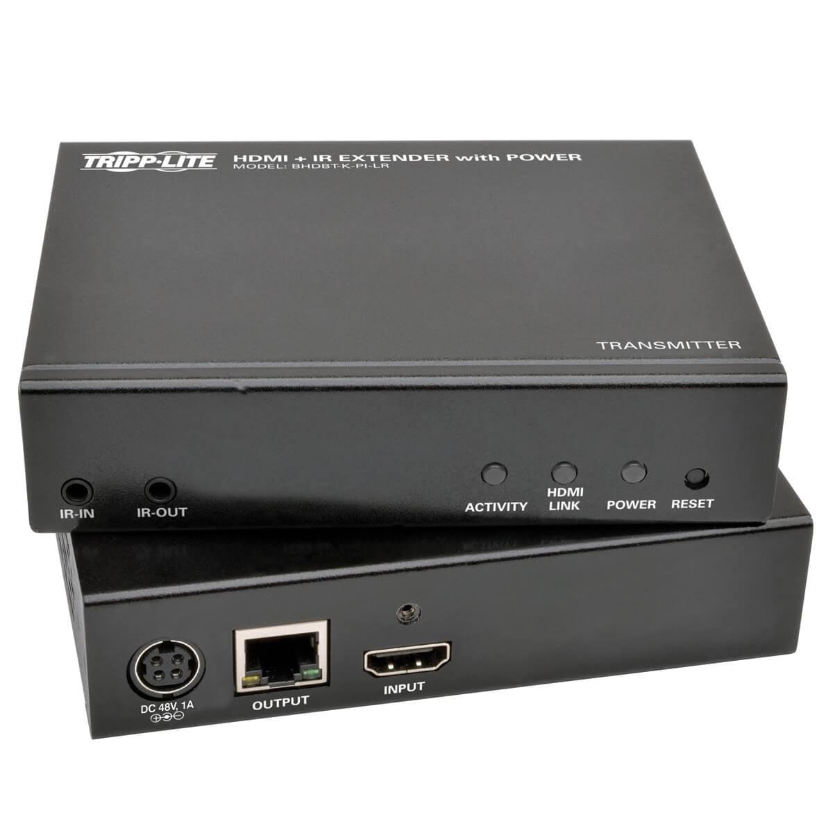 Tripp Lite Hdbaset Hdmi Over Cat5E/6/6A Extender Kit With Power And Ir Control, 4K X 2K Uhd/1080P, Up To 99.97 M (328-Ft.)
