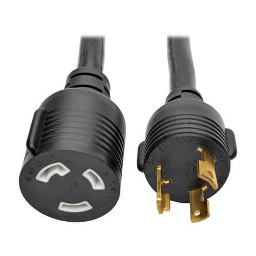Tripp Lite Heavy-Duty Power Extension Cord, 30A, 10 Awg (Nema L5-30P To Nema L5-30R), Locking Connectors, 10 Ft.