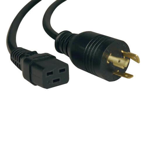 Tripp Lite Heavy-Duty Power Extension Cord Lead Cable For Servers, 20A, 12Awg (Iec-320-C19 To Nema L5-20P), 3.05 M