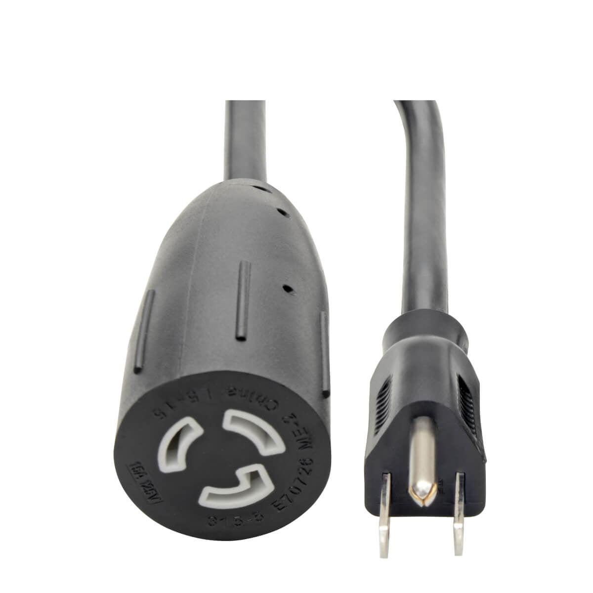 Tripp Lite Heavy-Duty Power Extension Server Cord, 15A, 14Awg (Nema 5-15P To Nema L5-15R), 1-Ft.