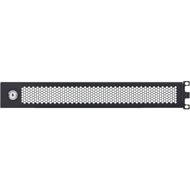 Tripp Lite Hinged Standoff Security Cage For Rack Equipment, 1U, Front - Rack Security Cage - Lockable - Front - Rack Mountable - Black - 1U - 19"