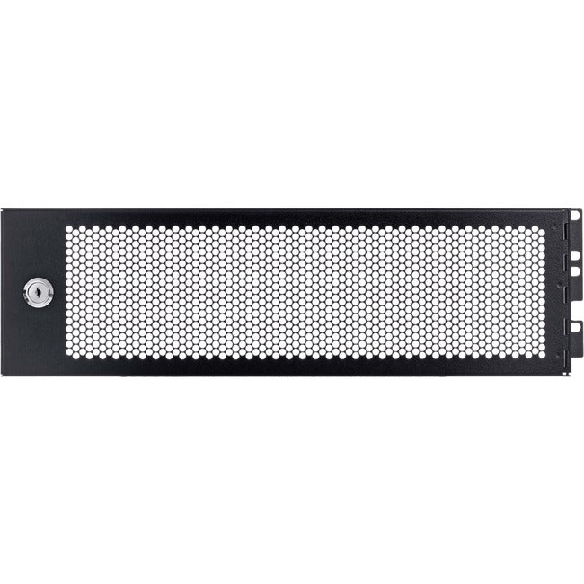 Tripp Lite Hinged Standoff Security Cage For Rack Equipment, 3U, Front - Rack Security Cage - Lockable - Front - Rack Mountable - Black - 3U - 19"