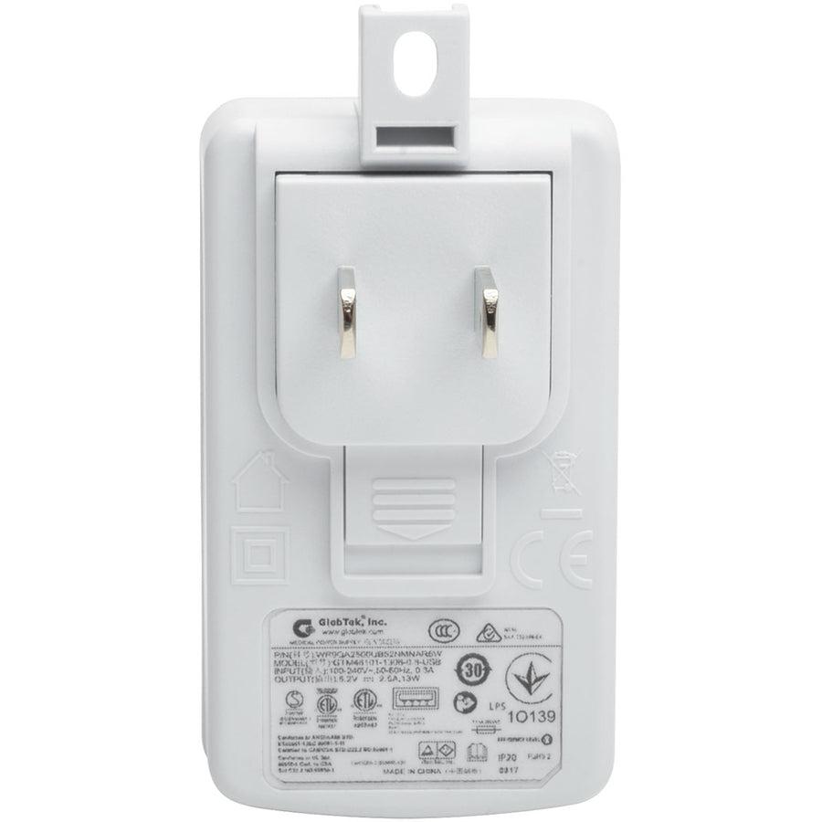 Tripp Lite Hospital-Grade Usb Wall Charger, Ul 60601-1 Certified For Patient-Care Areas, Locking Tab, 1 Port, 2.5A 13W 110/220V