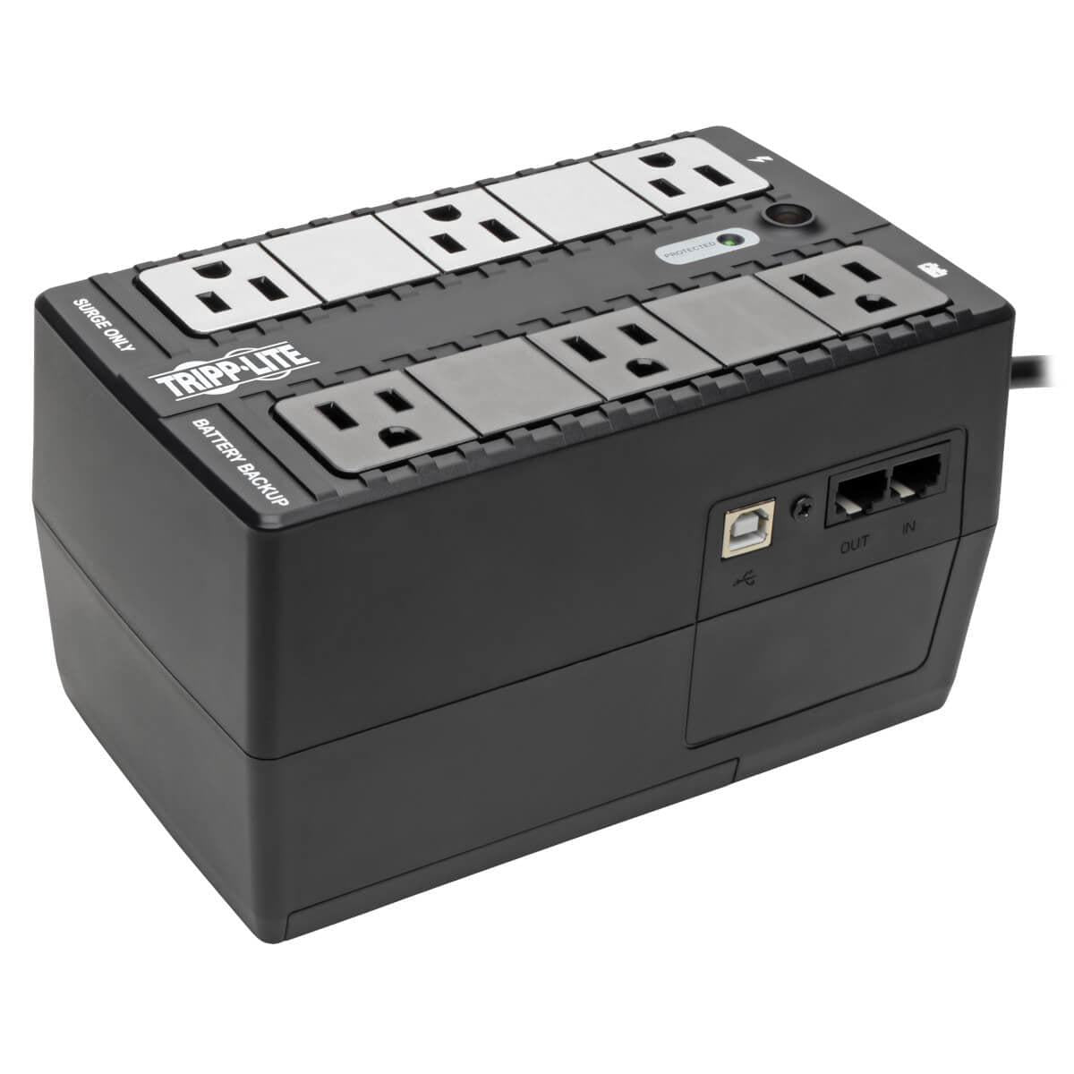 Tripp Lite Internet350U Uninterruptible Power Supply (Ups) Standby (Offline) 0.35 Kva 210 W 6 Ac Outlet(S)