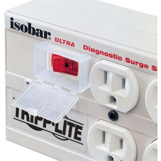 Tripp Lite Isobar Surge Protector With 6 Hospital-Grade Outlets, 15-Ft. Cord, 3300 Joules
