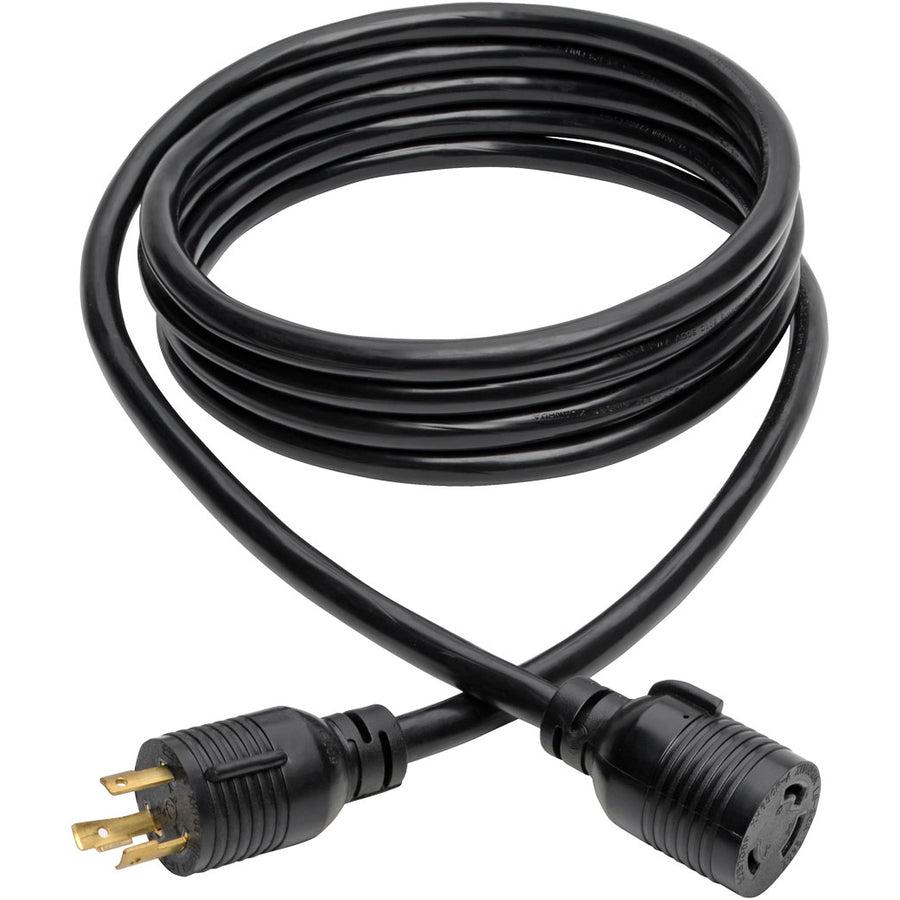 Tripp Lite L6-30P To L6-30R Heavy-Duty Extension Cord - 30A, 250V, 10 Awg, Black, 4.27 M