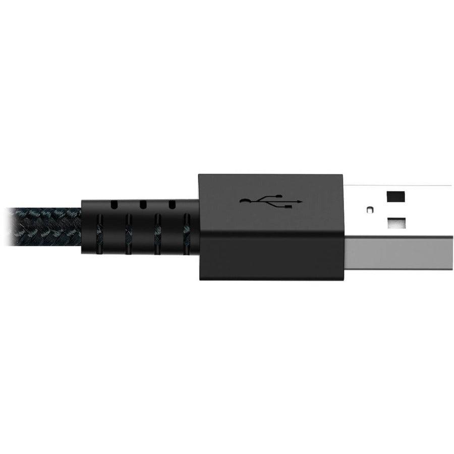 Tripp Lite M100-006-Gy-Max Heavy-Duty Usb-A To Lightning Sync/Charge Cable, Uhmwpe And Aramid Fibers, Mfi Certified - 6 Ft. (1.83 M)