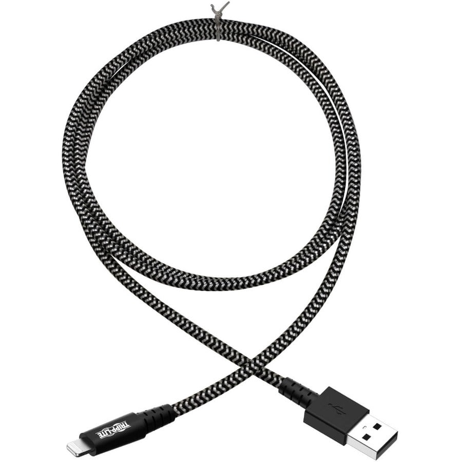 Tripp Lite M100-006-Hd Heavy-Duty Usb-A To Lightning Sync/Charge Cable, Mfi Certified - M/M, Usb 2.0, 6 Ft. (1.83 M)