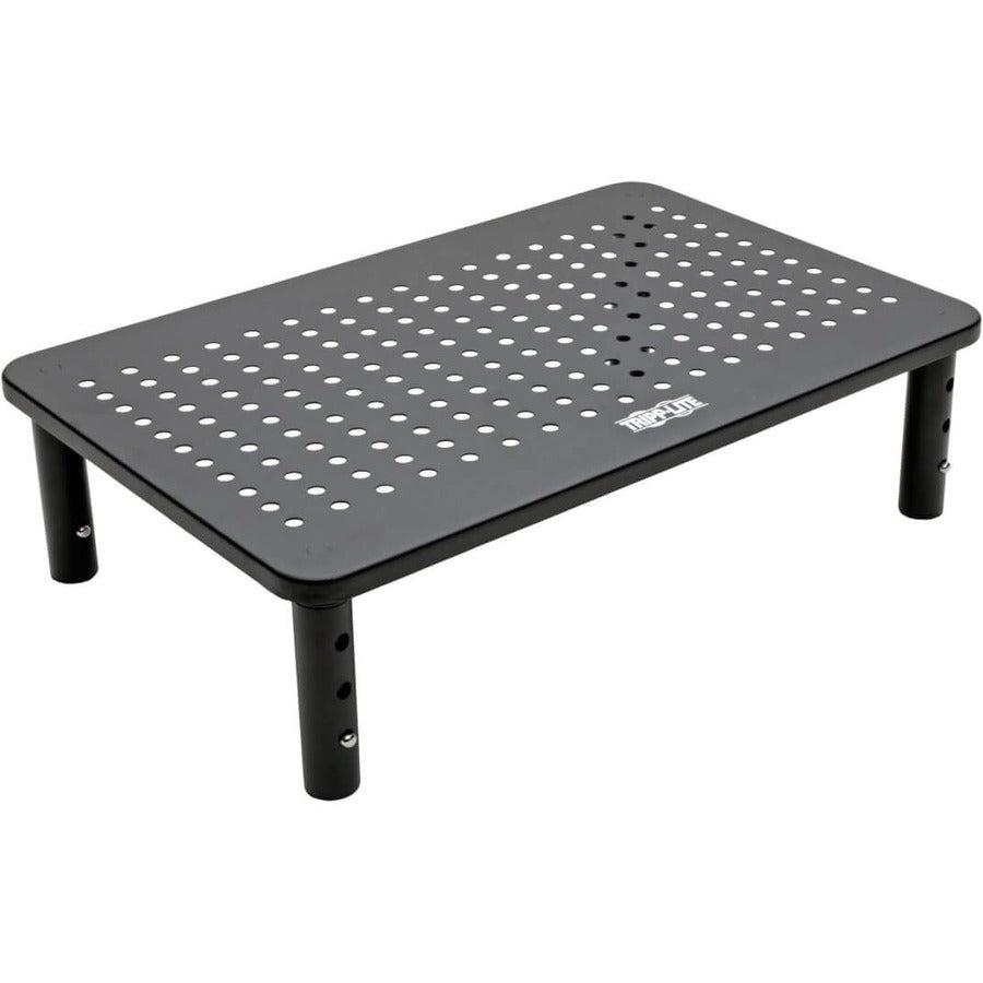 Tripp Lite Mr1411M Monitor Riser For Desk, 14 X 9 In. - Height Adjustable, Metal, Black