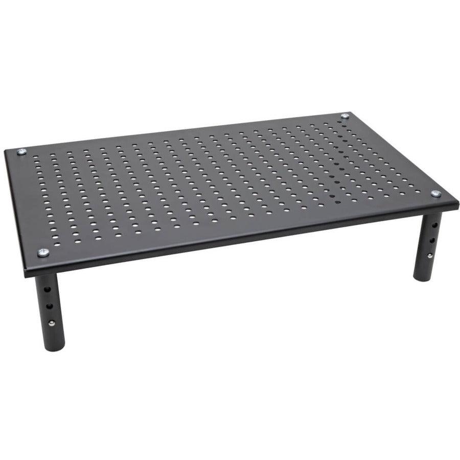 Tripp Lite Mr1812M Monitor Riser For Desk, 18 X 11 In. - Height Adjustable, Metal, Black