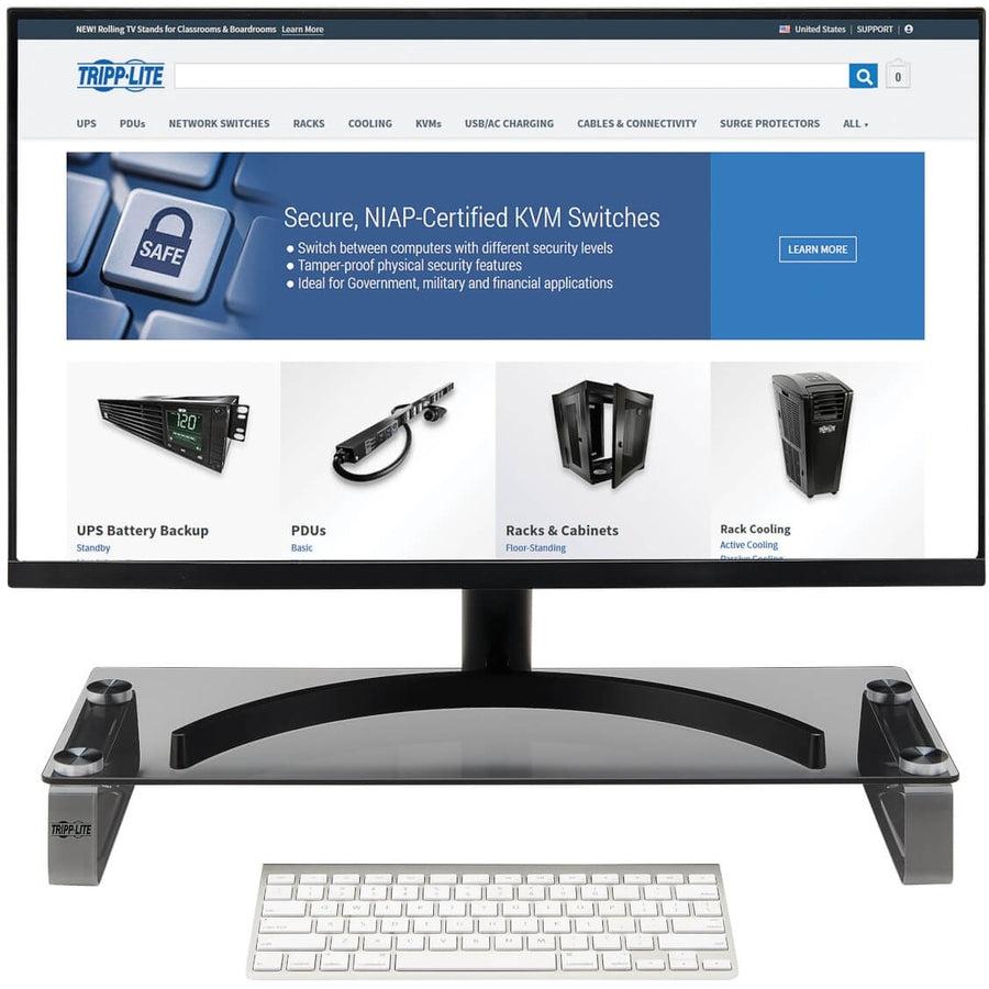 Tripp Lite Mr2208G Universal Glass-Top Monitor Riser