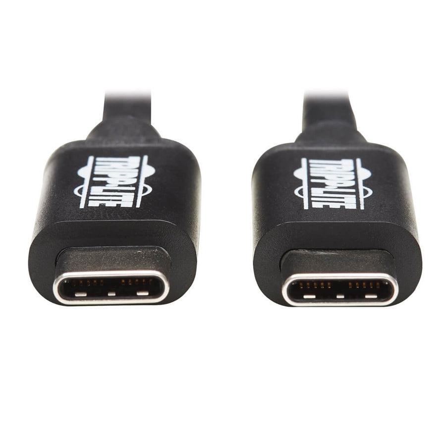 Tripp Lite Mtb3-00M5-5A-B Thunderbolt 3 Passive Cable (M/M) - 40 Gbps, 5A 100W Power Delivery, 4K/60 Hz, 0.5 M (1.6 Ft.), Black