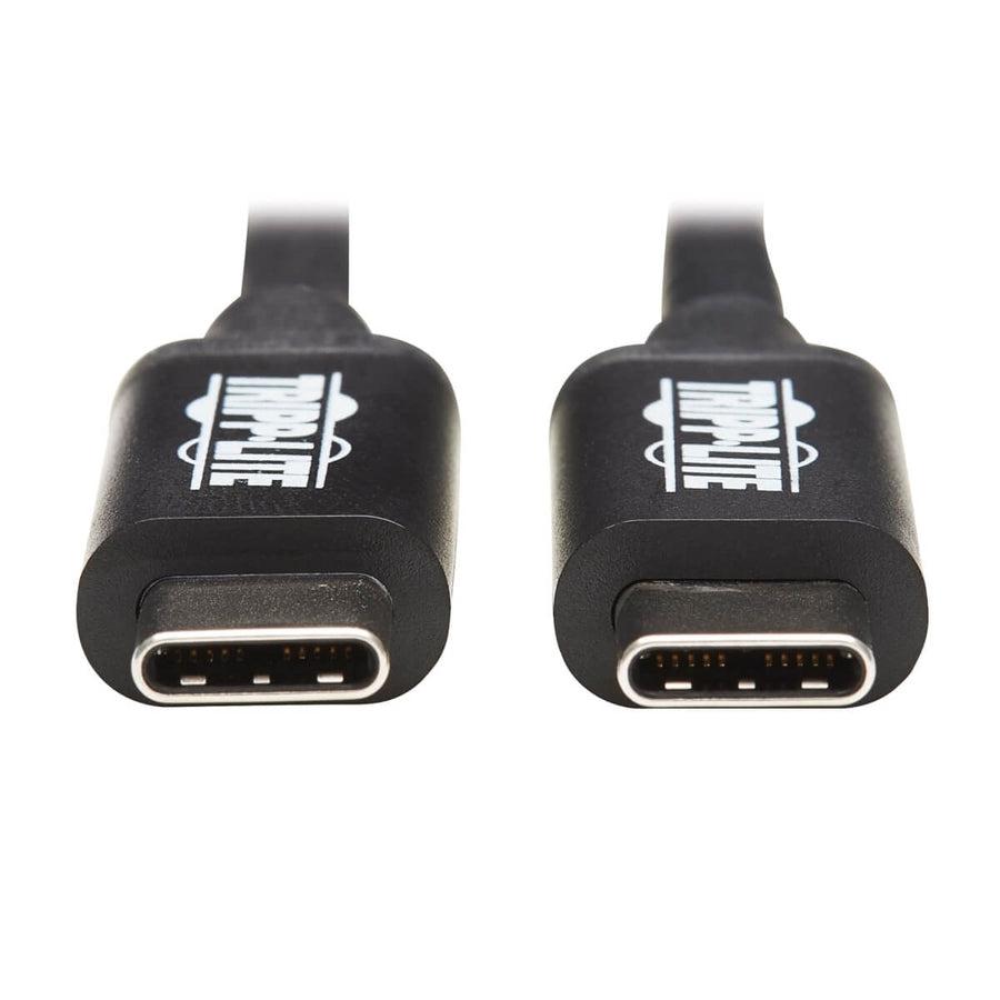 Tripp Lite Mtb3-01M5-5A-B Thunderbolt 3 Passive Cable (M/M) - 20 Gbps, 5A 100W Power Delivery, 4K/60 Hz, 1.5 M (5 Ft.), Black
