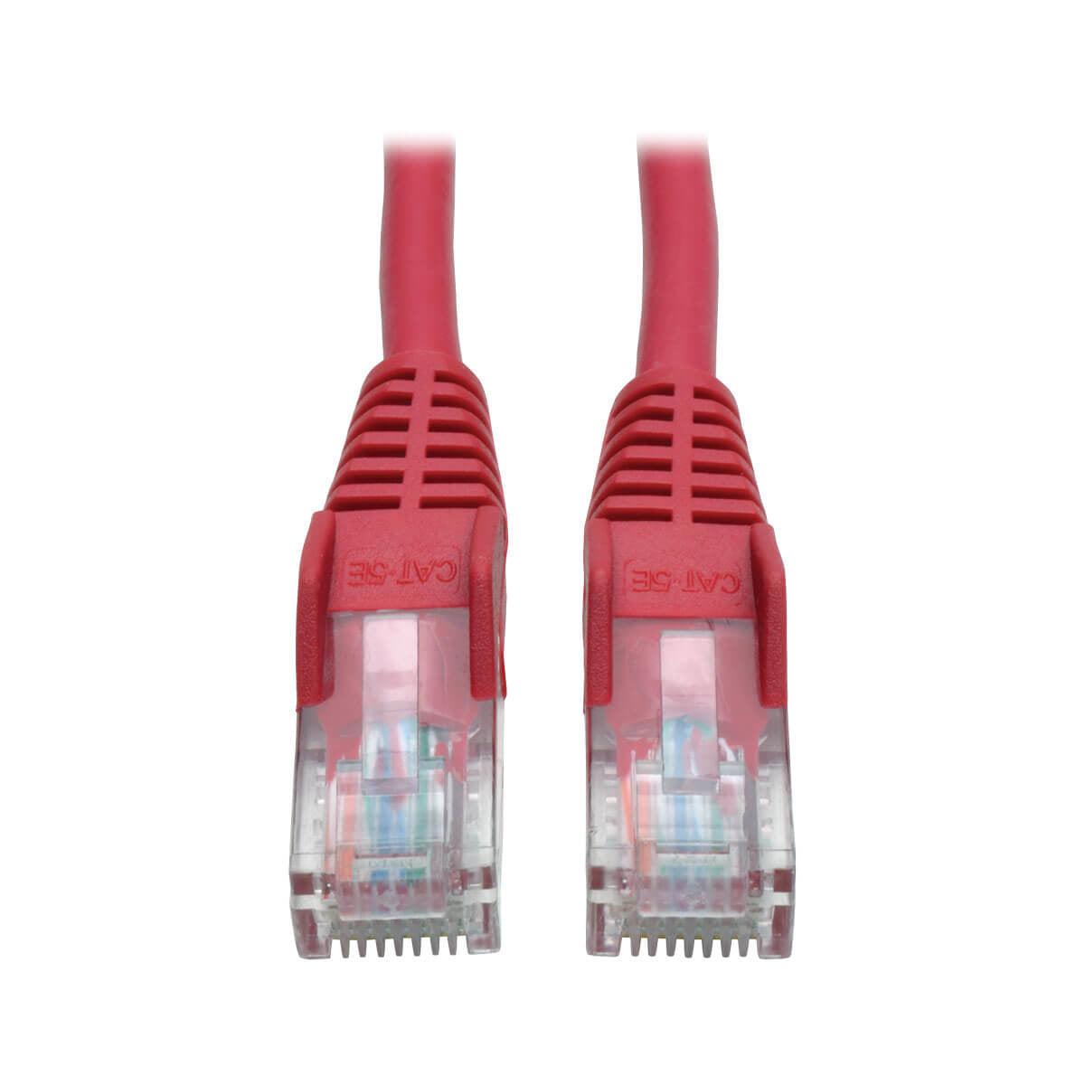 Tripp Lite N001-006-Rd Cat5E 350 Mhz Snagless Molded (Utp) Ethernet Cable (Rj45 M/M) - Red, 6 Ft. (1.83 M)