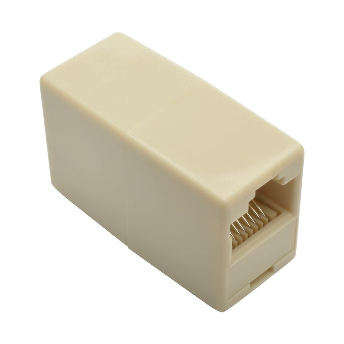 Tripp Lite N033-001-10Pk Telephone Straight-Through Modular In-Line Coupler (Rj45 F/F), 10 Pack