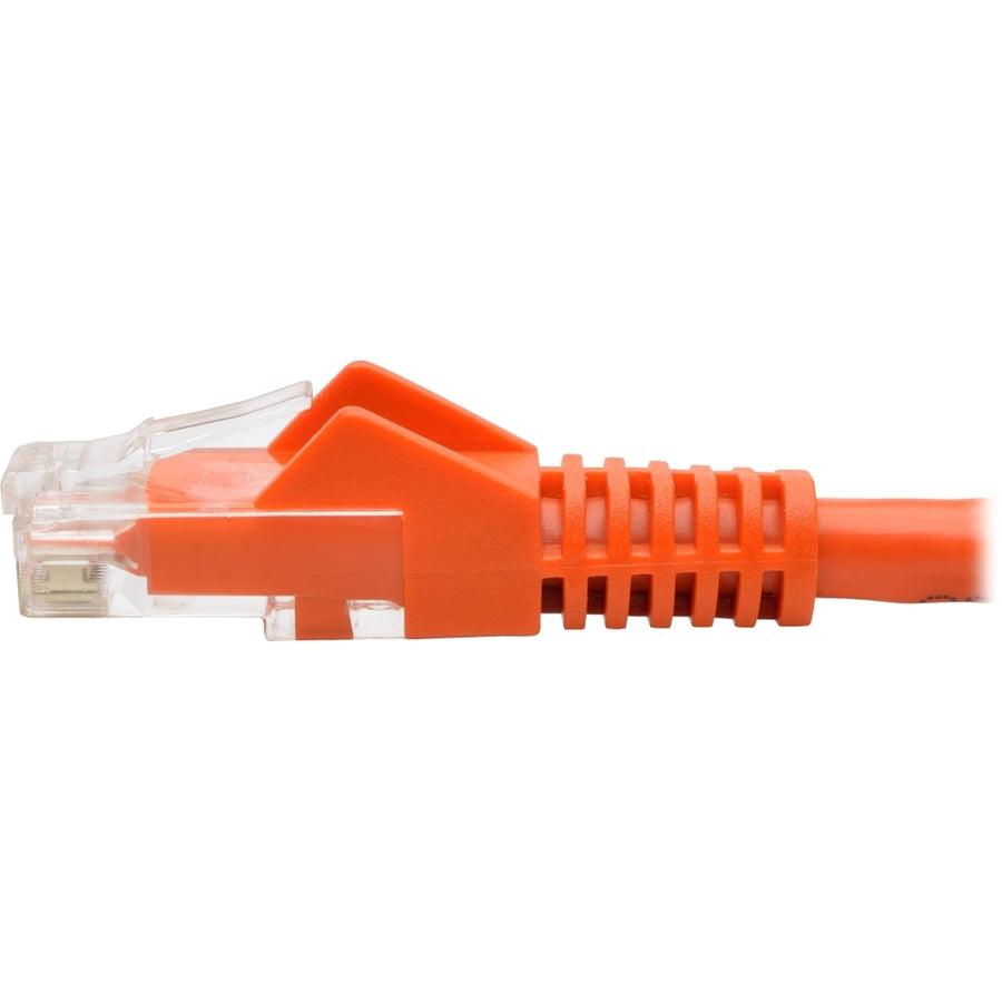Tripp Lite N201-006-Or Cat6 Gigabit Snagless Molded (Utp) Ethernet Cable (Rj45 M/M), Orange, 6 Ft. (1.83 M)