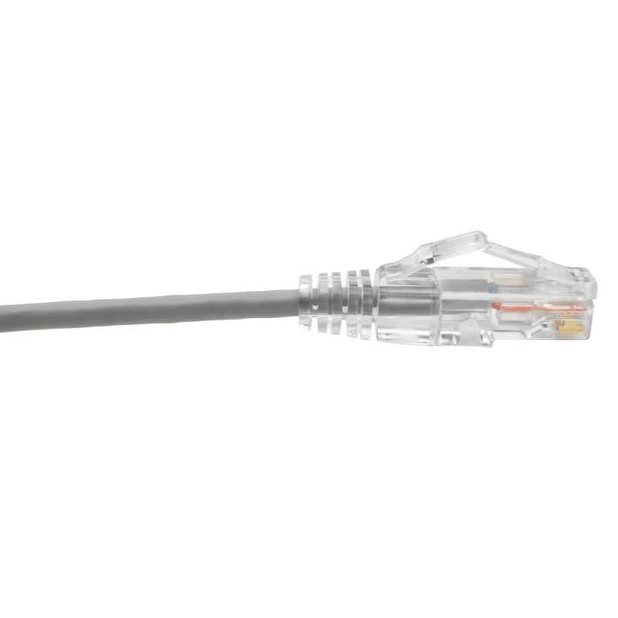 Tripp Lite N201-S03-Gy Cat6 Gigabit Snagless Slim Utp Ethernet Cable (Rj45 M/M), Gray, 3 Ft. (0.91 M)