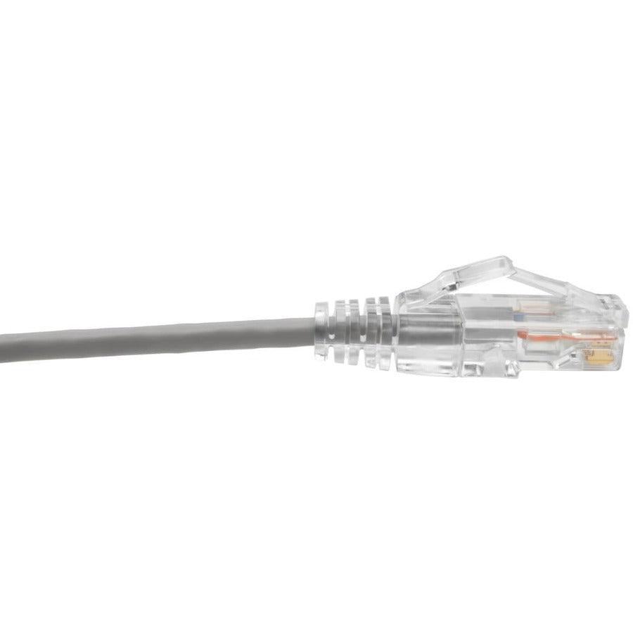 Tripp Lite N201-S03-Gy Cat6 Gigabit Snagless Slim Utp Ethernet Cable (Rj45 M/M), Gray, 3 Ft. (0.91 M)