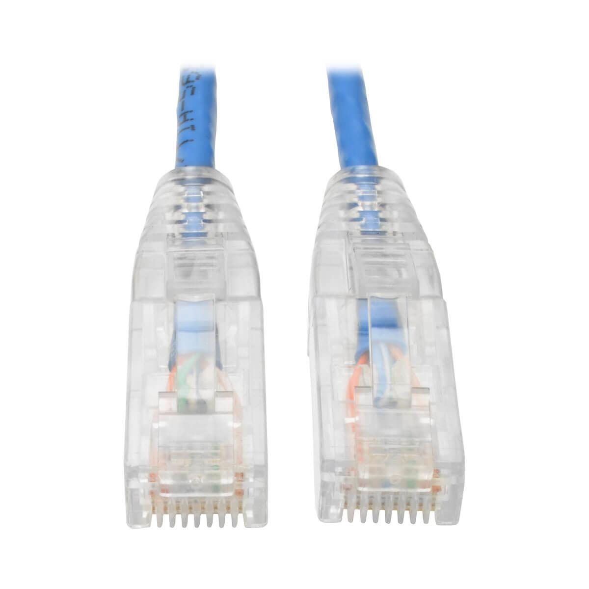 Tripp Lite N201-S10-Bl Cat6 Gigabit Snagless Slim Utp Ethernet Cable (Rj45 M/M), Blue, 10 Ft. (3.05 M)