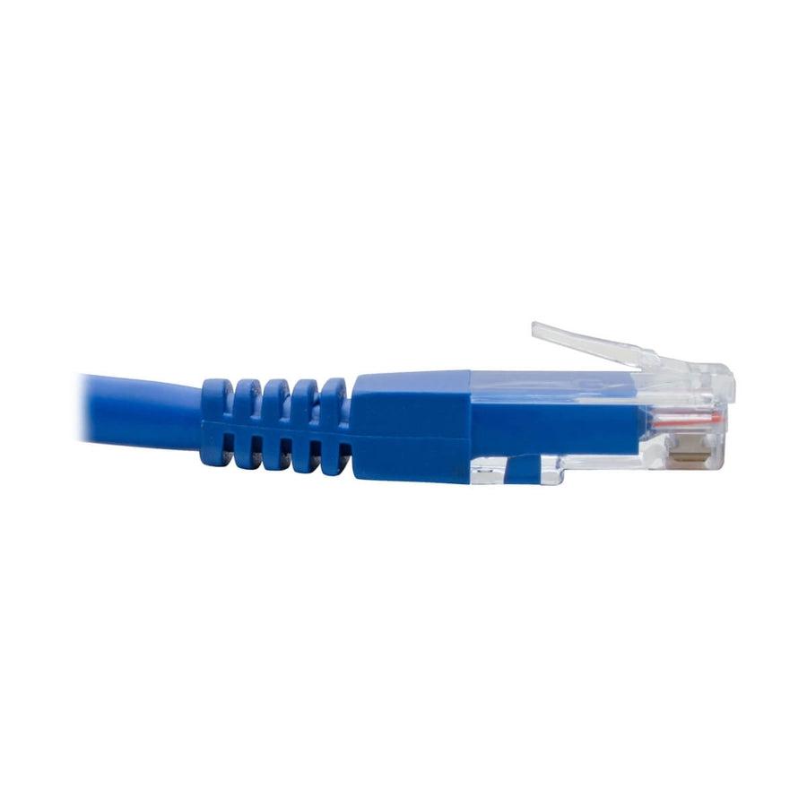 Tripp Lite N204-001-Bl-Up Up-Angle Cat6 Gigabit Molded Utp Ethernet Cable (Rj45 Right-Angle Up M To Rj45 M), Blue, 1 Ft. (0.31 M)