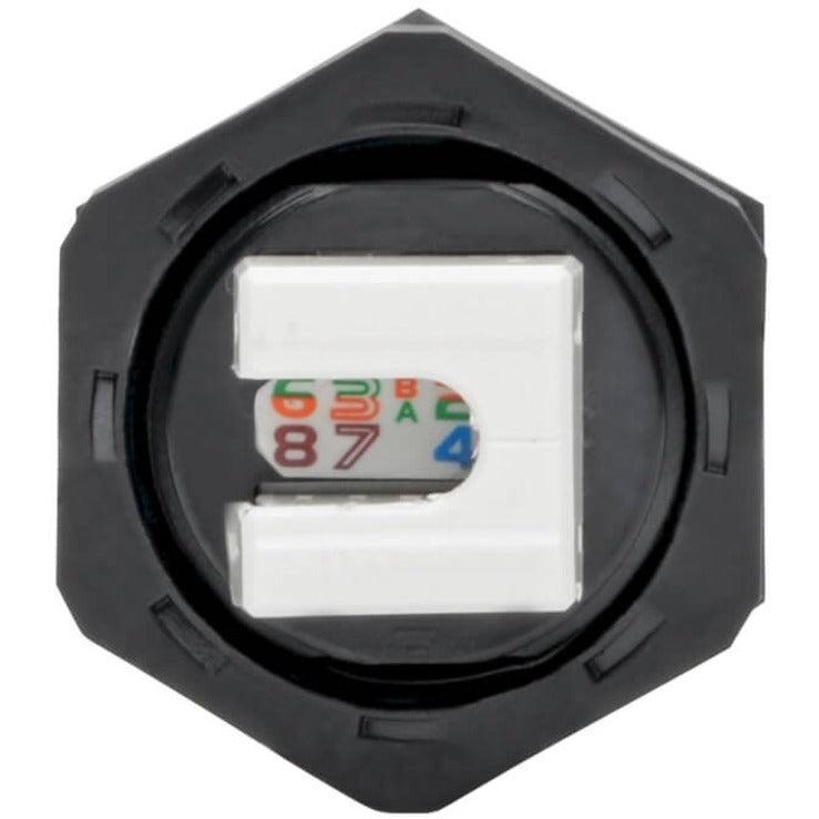 Tripp Lite N206-Kj01-Ind Keystone Jack Cat6/Cat5E, Rj45, Shielded, Dust Cap, Industrial - 110 Punch Down, Ip68, Taa