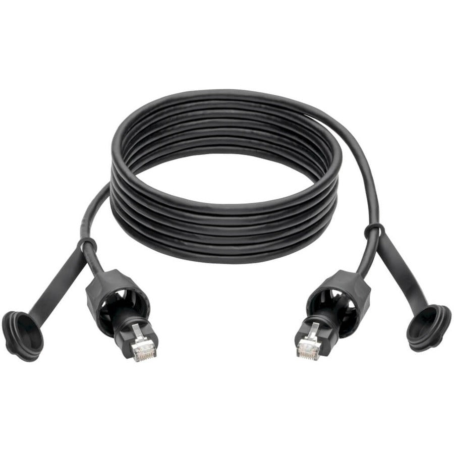Tripp Lite N206-Pc10-Ind Industrial Cat5E/Cat6 Stp Ethernet Cable - Rj45 M/M, Cmx Outdoor, Ip68, 26 Awg, Taa, 10 Ft. (3.05 M)