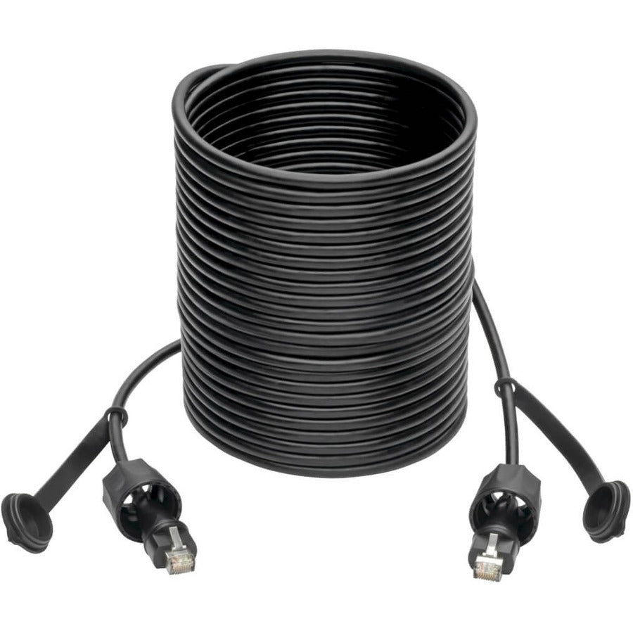 Tripp Lite N206-Pc50-Ind Industrial Cat5E/Cat6 Stp Ethernet Cable - Rj45 M/M, Cmx Outdoor, Ip68, 26 Awg, Taa, 50 Ft. (15.24 M)