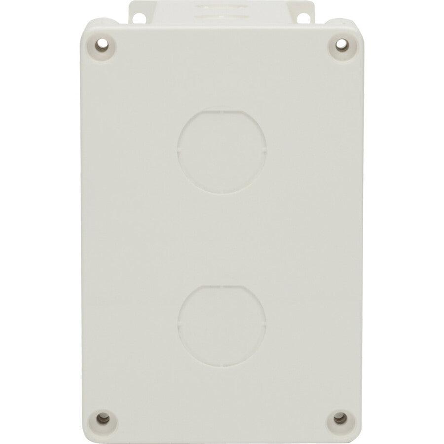 Tripp Lite N206-Sb01-Ind Waterproof Electrical Junction Box - Surface Mount, Industrial, Single Gang, Ip68, Taa, 2 Cutouts