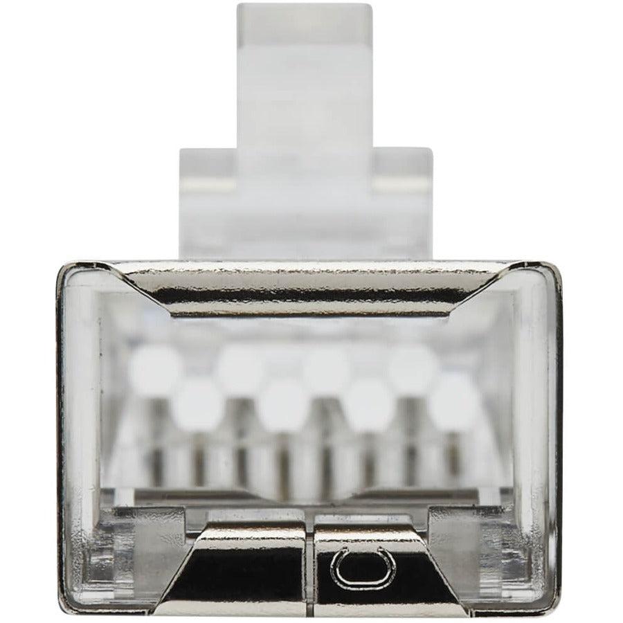 Tripp Lite N232-100-Ftp Cat6 Rj45 Pass-Through Ftp Modular Plug, 100 Pack