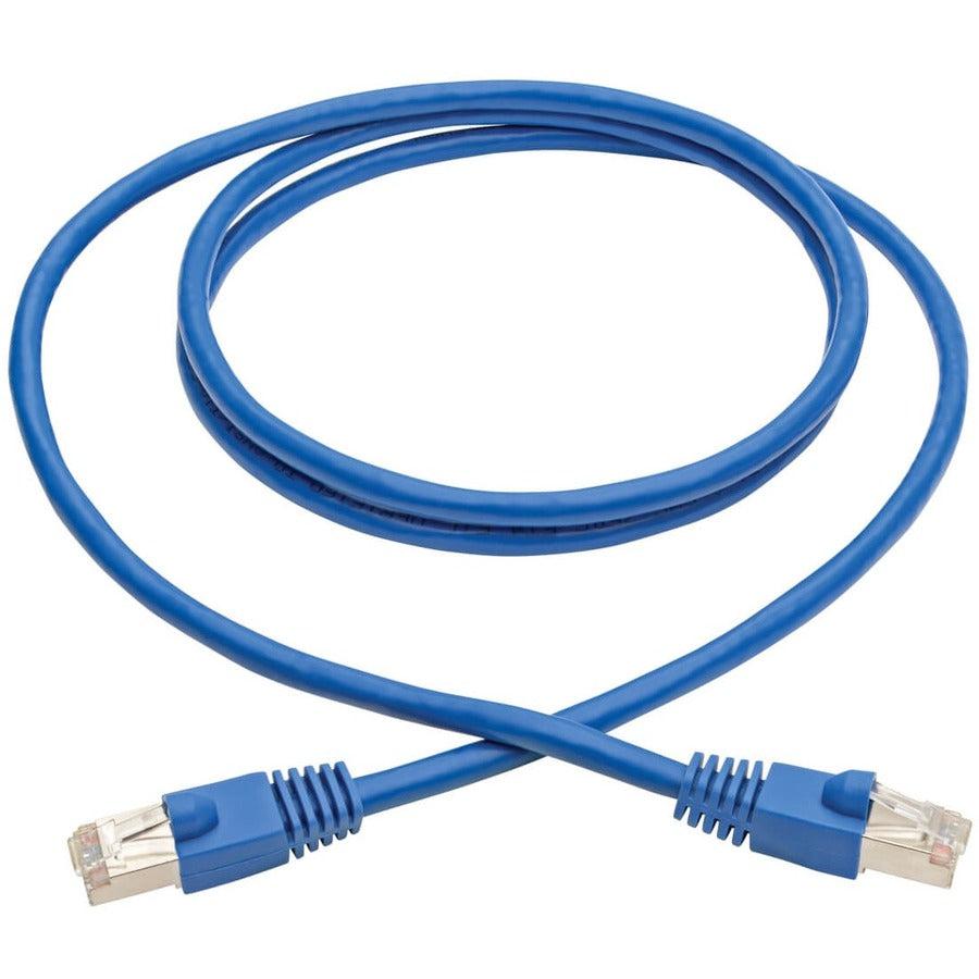 Tripp Lite N262-006-Bl Cat6A 10G-Certified Snagless Shielded Stp Ethernet Cable (Rj45 M/M), Poe, Blue, 6 Ft. (1.83 M)