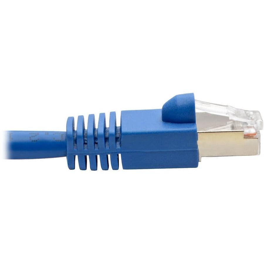 Tripp Lite N262-014-Bl Cat6A 10G Certified Snagless Shielded Stp Ethernet Cable (Rj45 M/M), Poe, Blue, 14 Ft. (4.27 M)