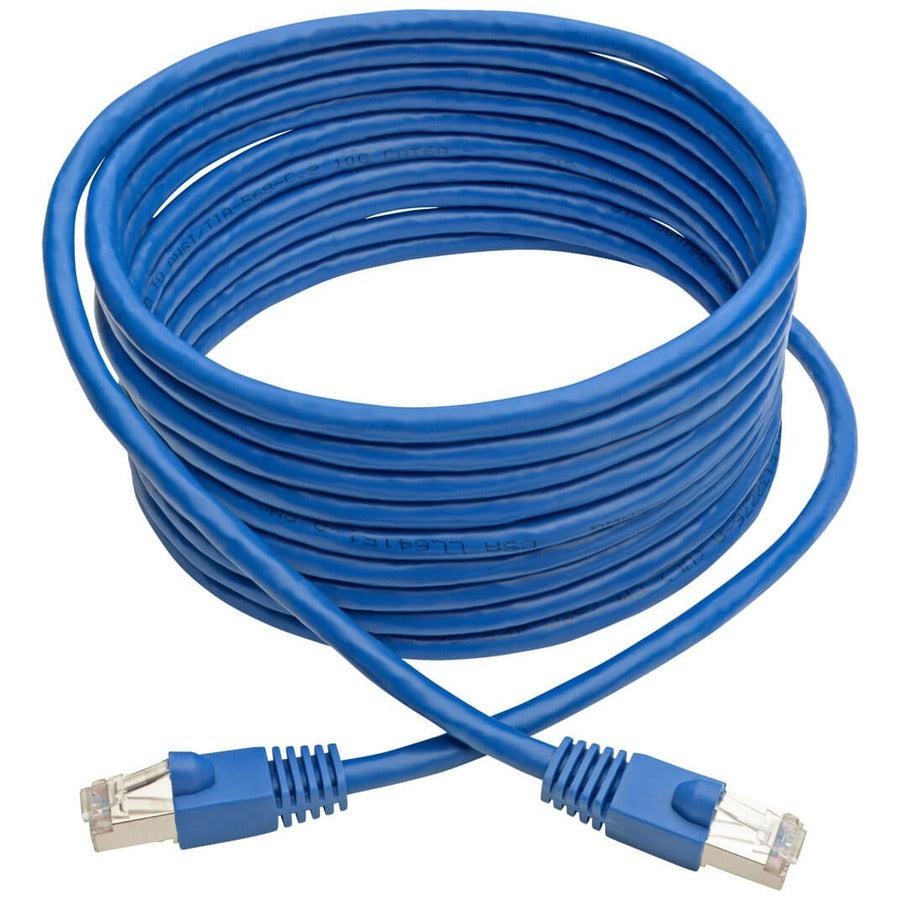 Tripp Lite N262-014-Bl Cat6A 10G Certified Snagless Shielded Stp Ethernet Cable (Rj45 M/M), Poe, Blue, 14 Ft. (4.27 M)