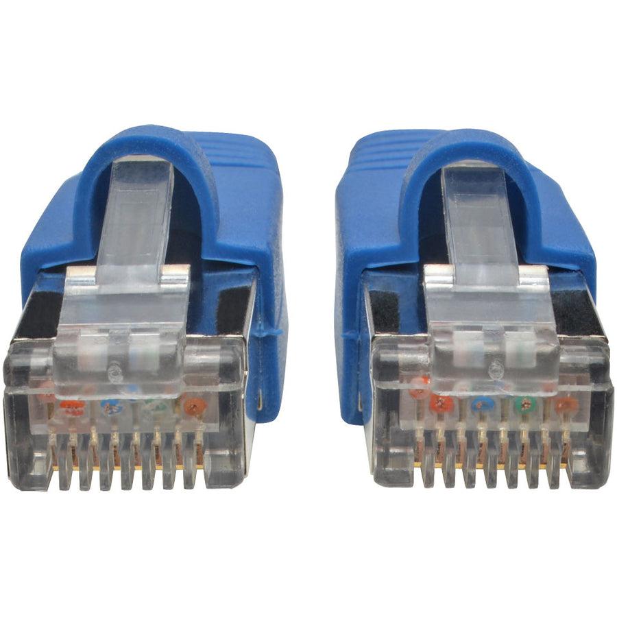 Tripp Lite N262-020-Bl Cat6A 10G-Certified Snagless Shielded Stp Ethernet Cable (Rj45 M/M), Poe, Blue, 20 Ft. (6.09 M)