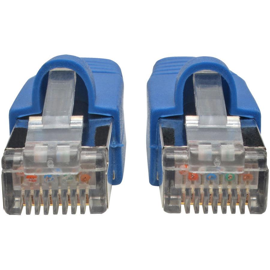 Tripp Lite N262-025-Bl Cat6A 10G-Certified Snagless Shielded Stp Ethernet Cable (Rj45 M/M), Poe, Blue, 25 Ft. (7.62 M)