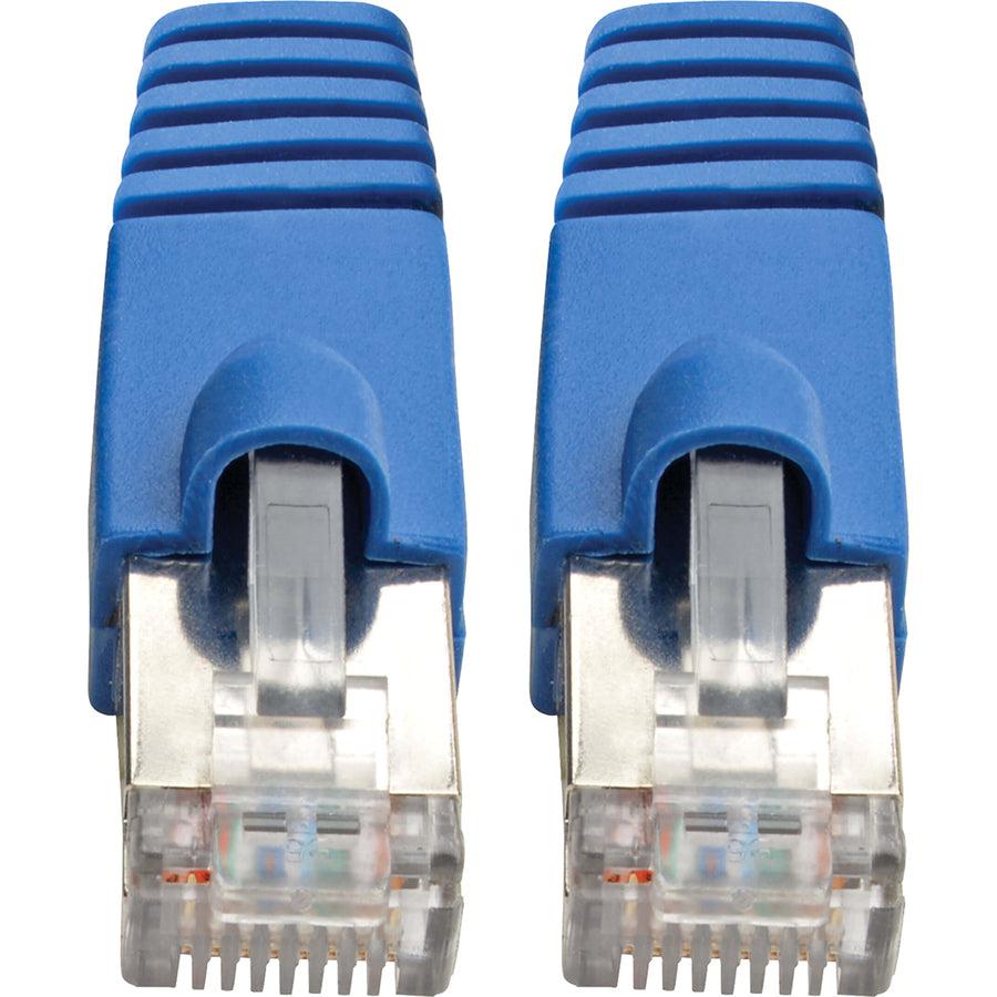 Tripp Lite N262-030-Bl Cat6A 10G-Certified Snagless Shielded Stp Ethernet Cable (Rj45 M/M), Poe, Blue, 30 Ft. (9.14 M)