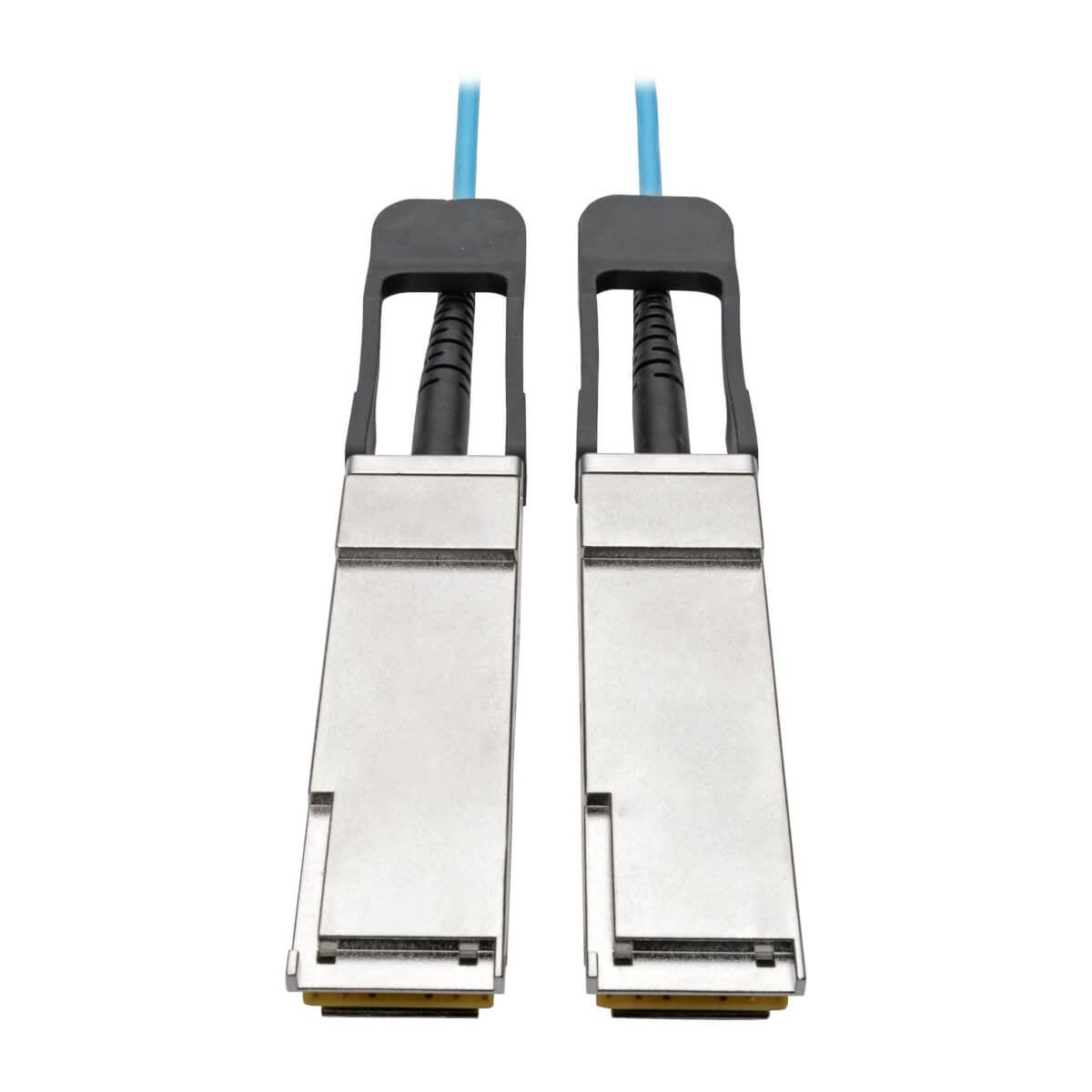 Tripp Lite N28F-20M-Aq Qsfp+ To Qsfp+ Active Optical Cable - 40Gb, Aoc, M/M, Aqua, 20M (65.61 Ft.)