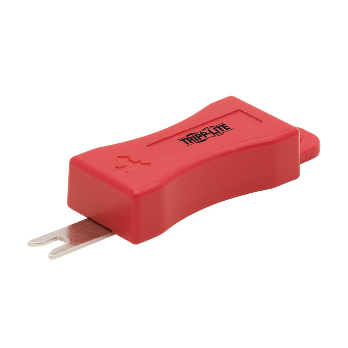 Tripp Lite N2Lock-Key-Rd Security Key For Rj45 Plug Locks And Locking Inserts, Red, 2 Pack