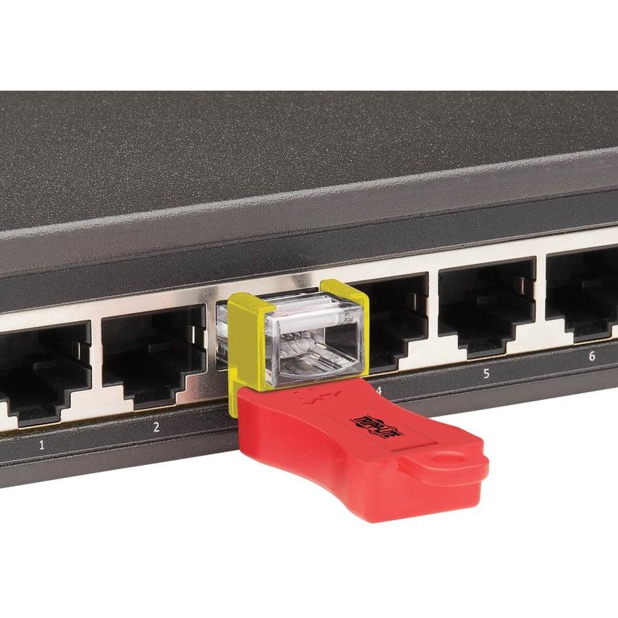 Tripp Lite N2Lock-Key-Rd Security Key For Rj45 Plug Locks And Locking Inserts, Red, 2 Pack