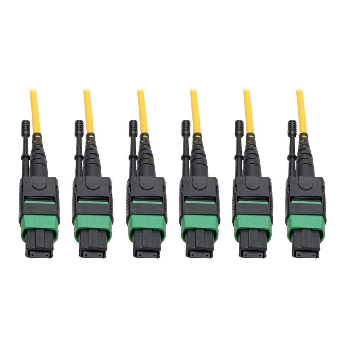 Tripp Lite N392-45M-3X8-Ap Mtp/Mpo (Apc) Singlemode Slim Trunk Cable, 24-Strand, 40/100 Gbe, 40/100Gbase-Plr4, Plenum, 6Mm Dual Jacket, 45 M (147 Ft.)